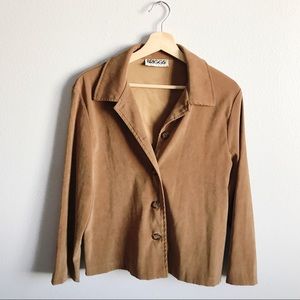 Briggs Petite Camel Color Jacket